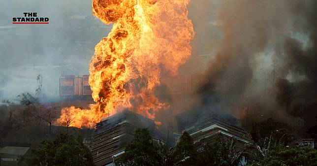 ไฟลุกไหม้ท่อส่งก๊าซมาเลเซีย มีผู้บาดเจ็บแล้วกว่า 100 คน