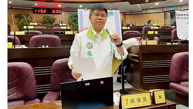 桃園市議員張肇良。翻攝臉書