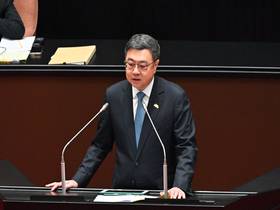 立法院日前通過4名中選會委員，行政院至今尚未任命，行政院長卓榮泰說，善意的第一步淪落到這種地步只能認命被騙。（圖：卓榮泰臉書）