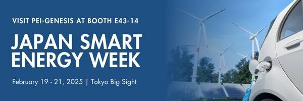 Visit PEI-Genesis booth E43-14 (in East Hall 4) at Japan Smart Energy Week 2025!