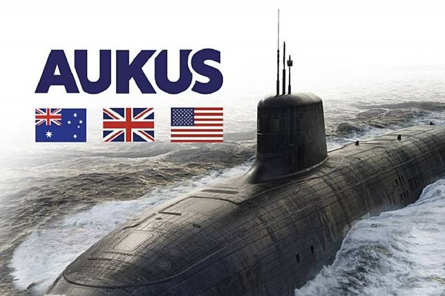 「澳英美三方安全夥伴關係」核動力攻擊潛艦SSN-AUKUS。 圖：截自英國政府網站