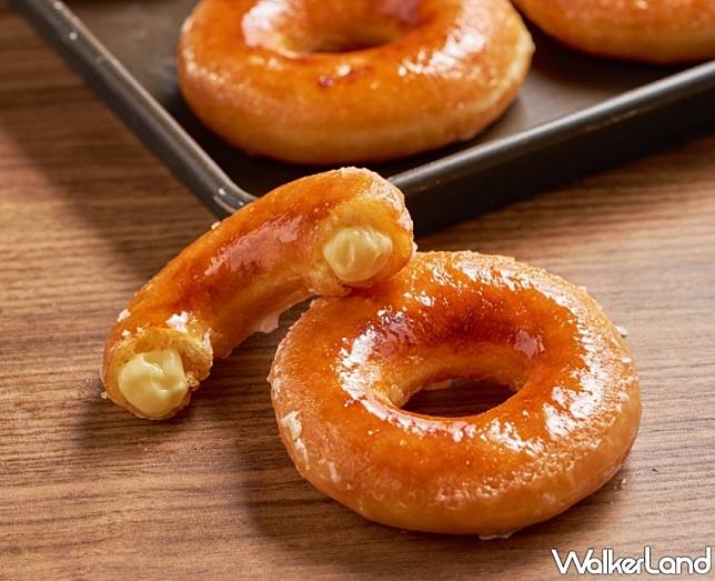 Krispy Kreme經典烤布蕾甜甜圈限時回歸！甜甜圈控必吃經典烤布蕾、錯過再等一年。