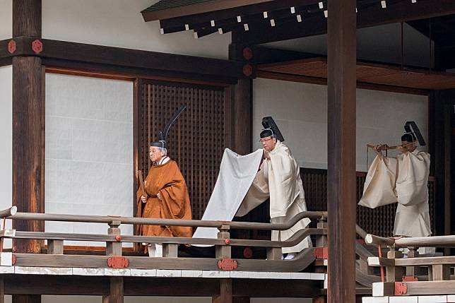 日本明仁天皇將在30日舉行退位儀式。（湯森路透）