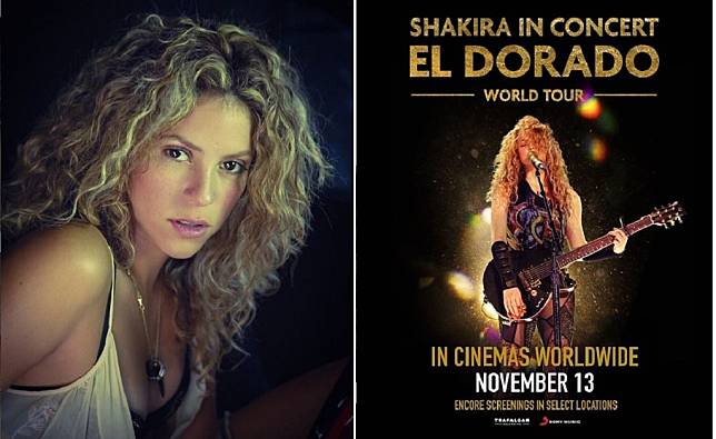 Shakira ทำภาพยนตร์สารคดีตามติดชีวิตของเธอในระหว่างทัวร์คอนเสิร์ต