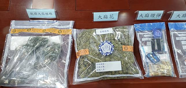 各式大麻制品。呂志明攝