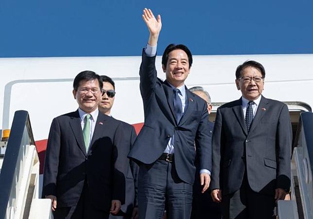 《法新社》報導指出，賴清德已搭乘「史瓦帝尼國王專機」離境。（取自賴清德臉書）