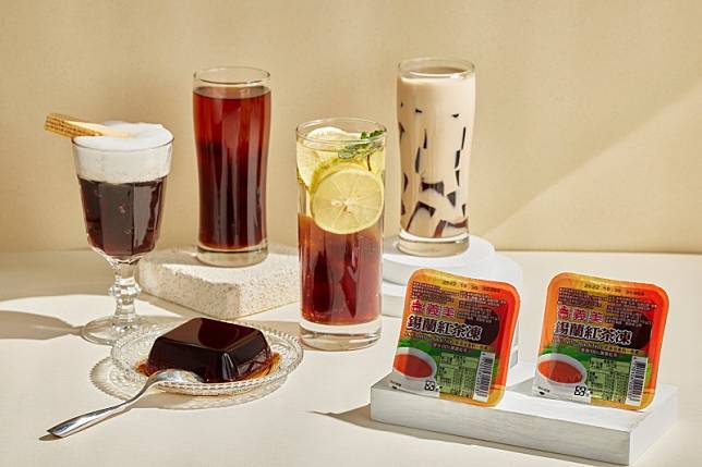 「義美錫蘭紅茶凍」於全家9月21日新上市，全家粉絲已經都在團購啦！（圖／業者提供）