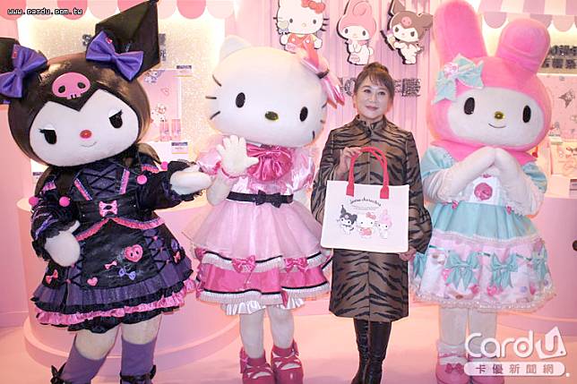 遠東SOGO週慶找來Hello Kitty、美樂蒂與酷洛米3大美女助陣(圖/卡優新聞網)