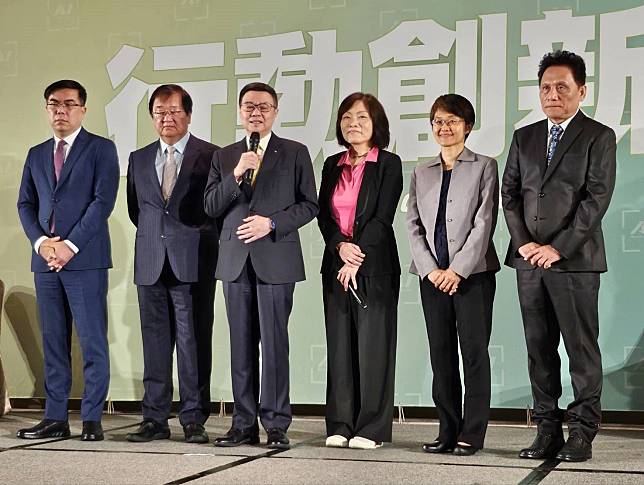準行政院長卓榮泰今日宣布第四波內閣人事，共計５位，強調「團結永續」特點。（記者郭曉蓓攝）