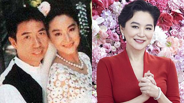 林青霞1994嫁給富商邢李㷧。（圖／翻攝自微博）