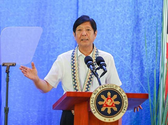 菲律賓總統小馬可仕。 圖：取自臉書「Bongbong Marcos」