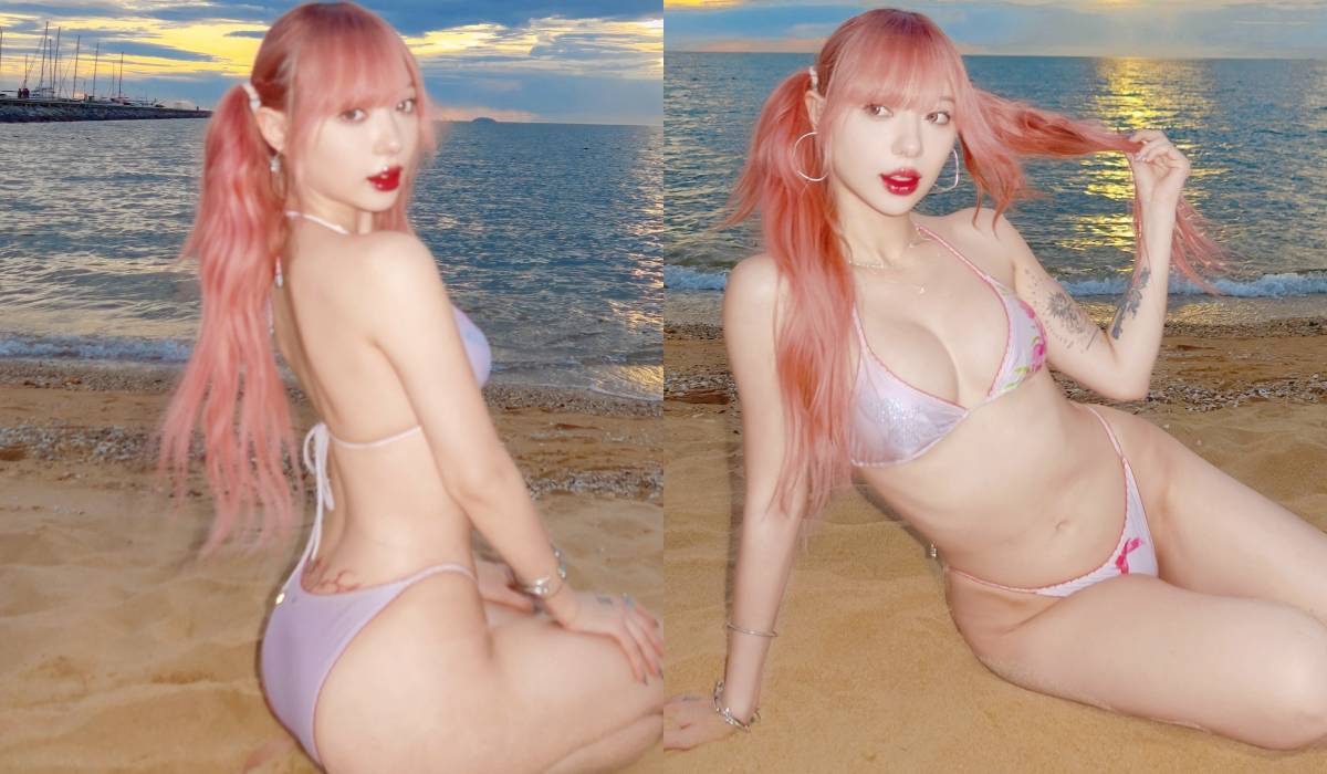 Молдавиялық әйел кискасын көрсетеді