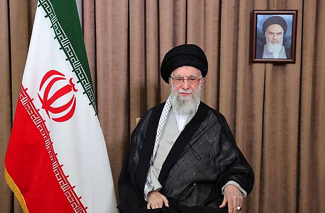 伊朗最高領袖哈米尼（Ayatollah Ali Khamenei）。（美聯社）