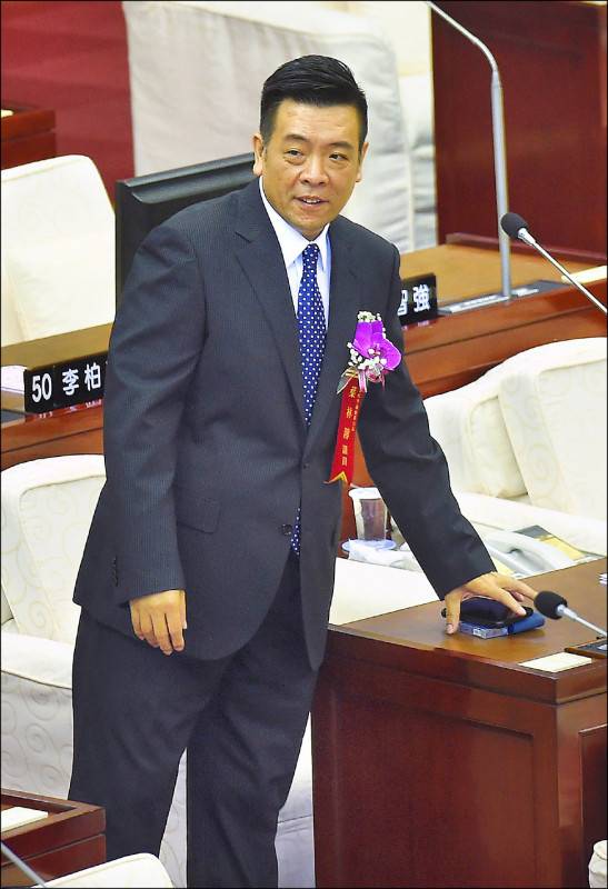 國民黨在台北市，將推出議員戴錫欽與現任副議長葉林傳(見圖)，搭檔參選正副議長。(資料照)