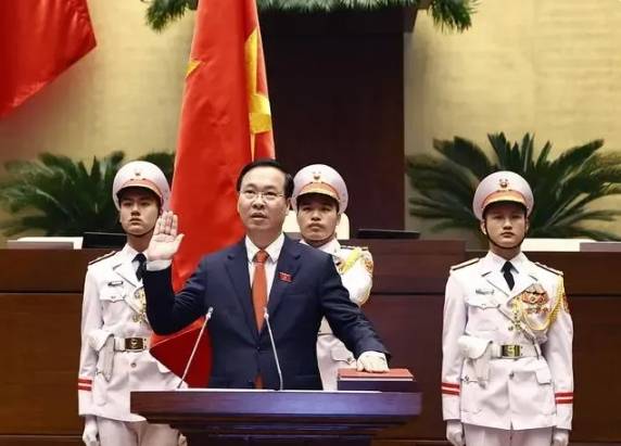 武文賞於 2023 年 3 月 2 日起擔任越南國家主席，迄今任職只有一年。 圖 : 翻攝自新華網