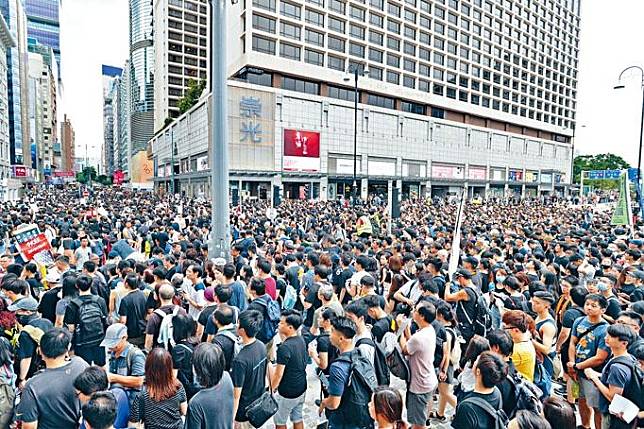 警方反對明日九龍遊行，民陣上訴被駁回。資料圖片