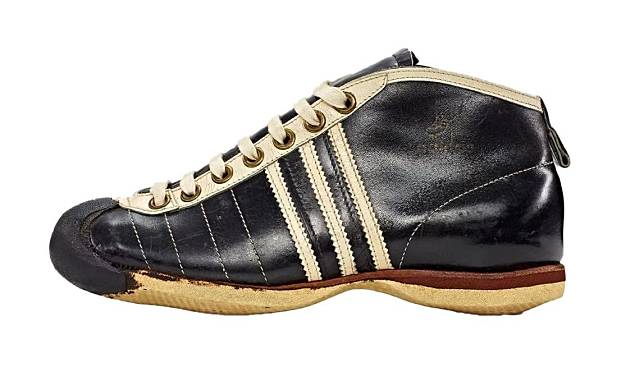 An early iteration of the Adidas Samba sneaker from the '50s (Photo: Adidas)
