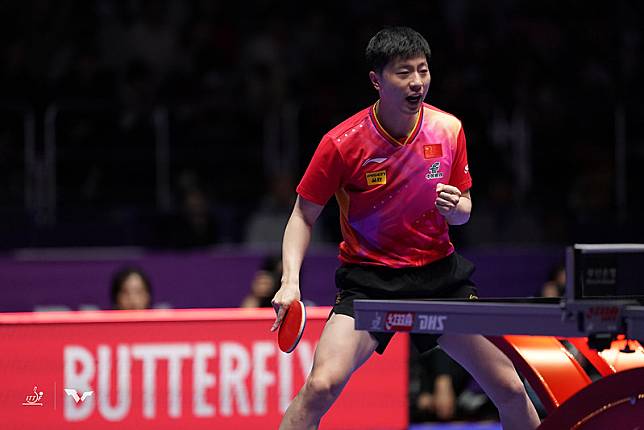 馬龍聲稱釜山是自己最後1屆世錦賽。（取自World Table Tennis，2/24比賽照）