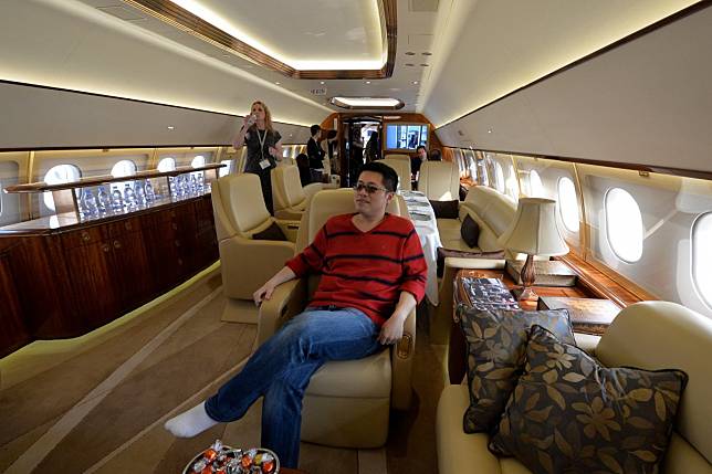With the Lunar New Year approaching, China’s richest people will again start chartering private planes to take them away from it all. Photo: AFP