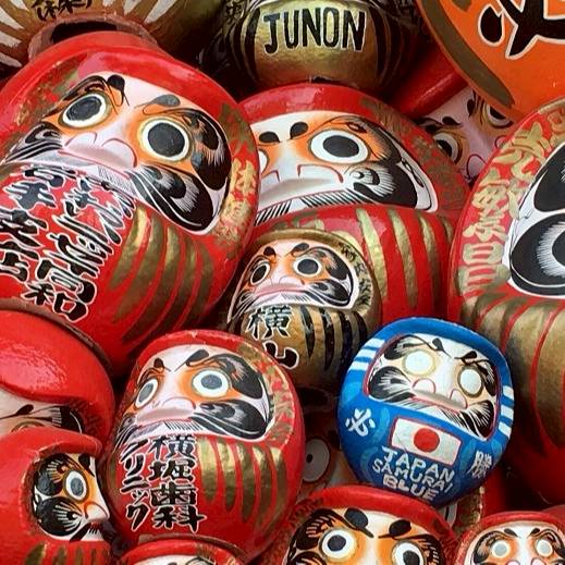 信頼も厚い 認識日本新年三大達摩市集！日本新春開運的達摩由來是？該怎麼 絵画/タペストリー
