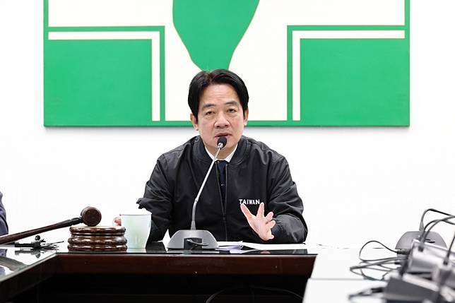 民進黨近日醜聞連環爆，總統兼任黨主席賴清德中常會後語重心長告誡黨員，不能做的事就是不能做。（資料照片／陳愷巨攝）