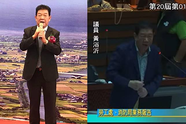 國民黨籍宜蘭縣議員黃浴沂。（圖／翻攝自黃黃浴沂臉書、林佩螢 冬山鄉縣議員）