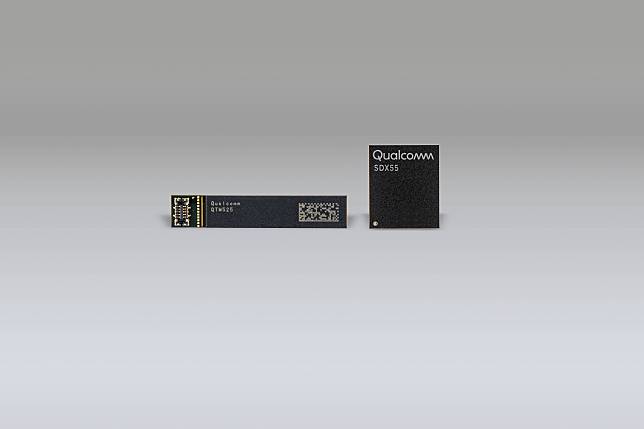 高通Snapdragon X55 5G數據機及高通QTM525毫米波天線模組.jpg