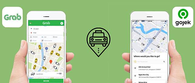 Grab and Gojek are competing to become the dominant super app in the region. Illustration by KrASIA