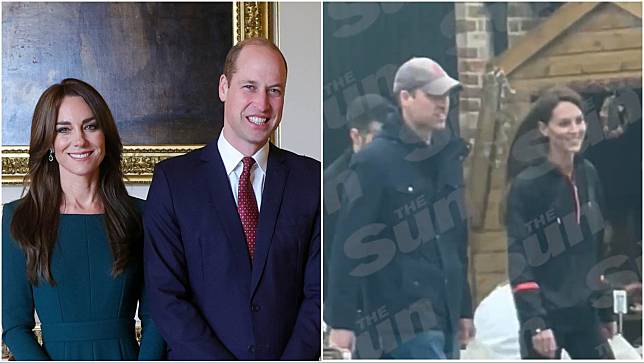 英國凱特王妃疑手術後首現身，與威廉逛街購物，英媒有片有圖網民仍存疑