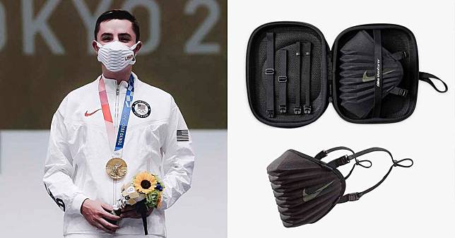2020東京奧運「Nike口罩」詢問度破表！3D摺疊技術、兩用戴法、獨特溝槽降低風阻⋯史上最強功能，一上架秒完售！
