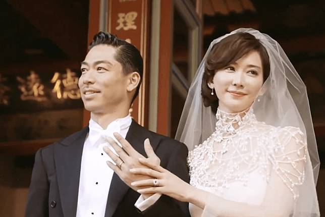 林志玲與AKIRA，2019年時在林志玲家鄉台南舉辦盛大婚禮。（翻攝自林志玲臉書）