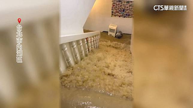 內湖「淹成湖」！　水灌照相館地下室　業者：損失恐達百萬 | 