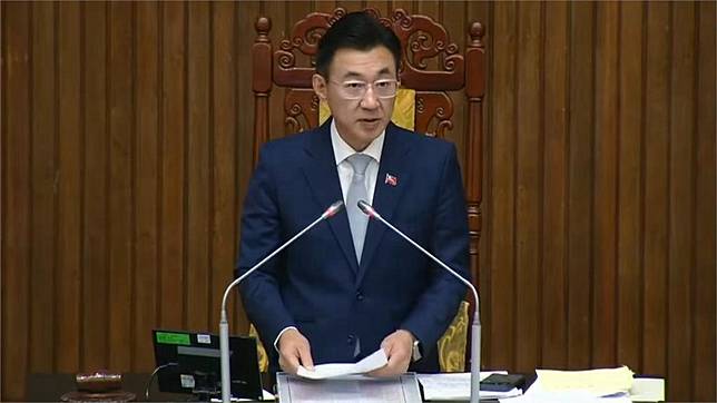 115年度總預算案今終於付委。圖／台視新聞