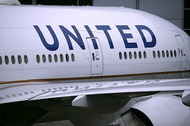 United Airlines on the tarmac at San Francisco International Airport. Photo: AFP