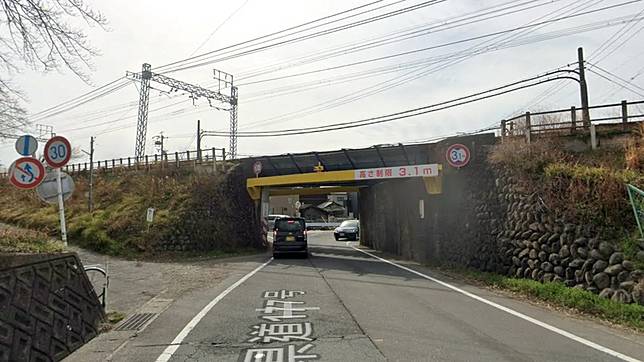 事故發生路段。翻攝自Google地圖