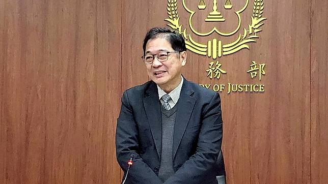 法務部長鄭銘謙。呂志明攝