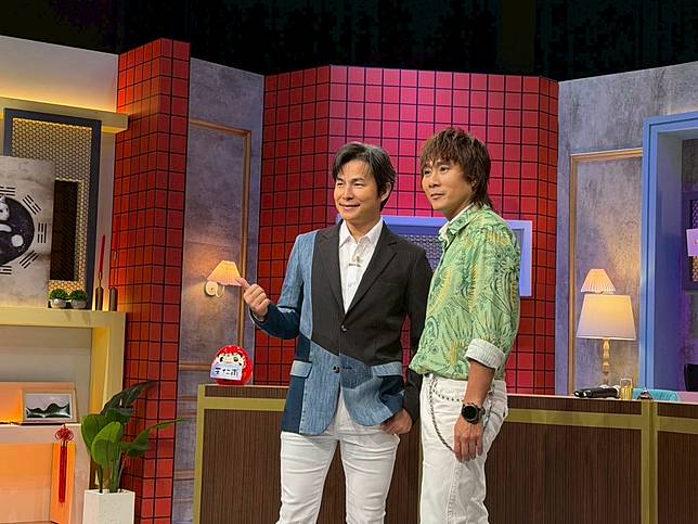 王仁甫合體孫協志吐露近況。（圖／記者沈芳宇攝）