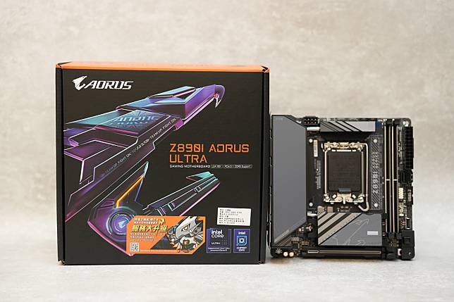 技嘉Z890I AORUS ULTRA主機板開箱評測分享：用料發燒是小電腦玩家最愛的Mini-ITX