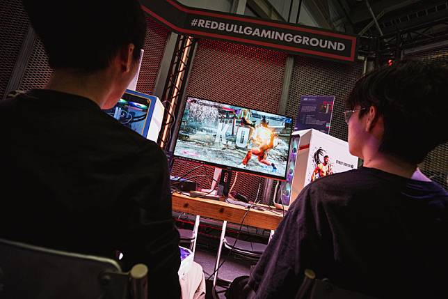 Red Bull Gaming Ground將於明日起在台北國際電玩展舉行《快打旋風6》連勝挑戰 圖：Red Bull/提供