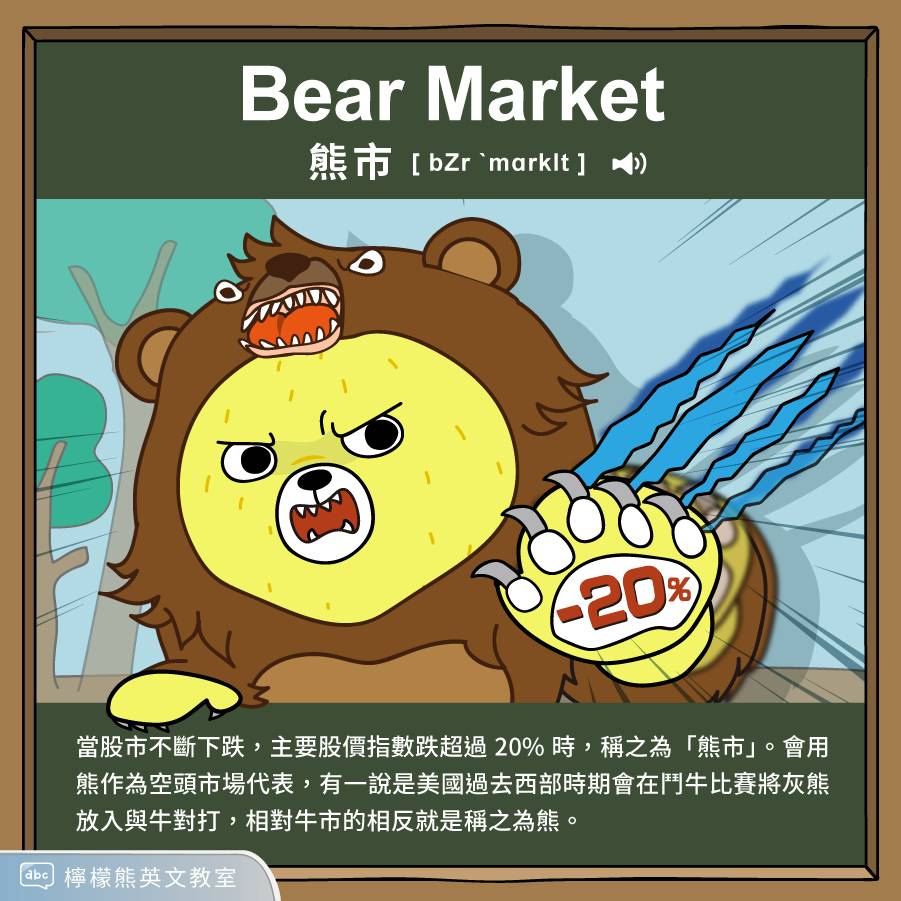 熊主播的投資哲學】熊市Bear Market | 股感知識庫Stockfeel | LINE TODAY