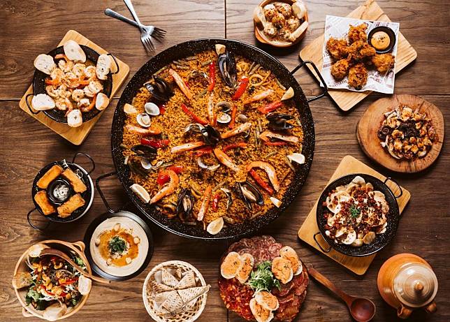 「JUJU Spanish Gastrobar」將於活動推出伊比利半島美食之旅，80元銅板價起跳。（異國風情美食節提供）