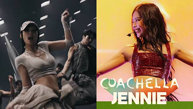（封面圖源：youtube@JENNIE、Coachella）