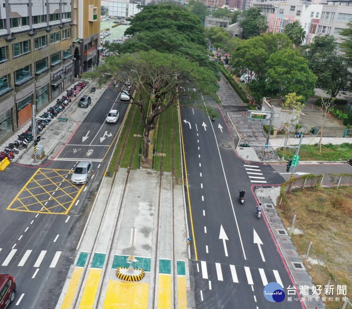 高市輕軌c24至c32站大順路 路面全面換新 台灣好新聞 Line Today