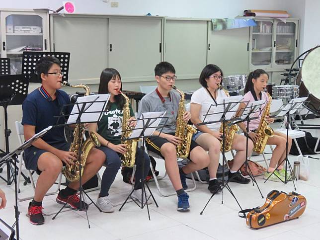 「青少年爵士樂團」培訓計畫，徵選十二至十八歲青少年音樂好手進行訓課程。（記者徐義雄攝）