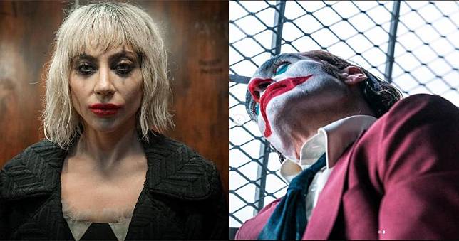 華堅馮力士（右圖）伙拍Lady Gaga（左圖）主演的《Joker小丑 2》日前煞科。（網上圖片）