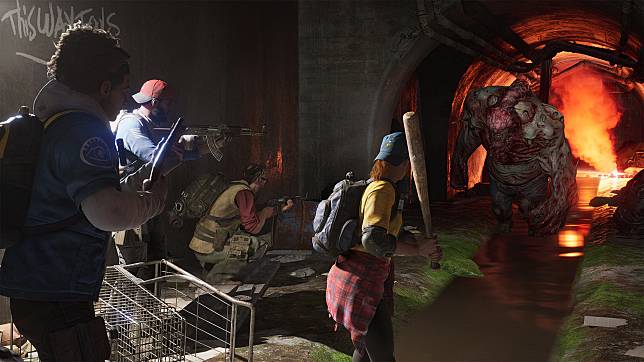 《喋血復仇》第一張DLC擴充內容「恐怖隧道」將於明年度推出。   圖：翻攝自Steam