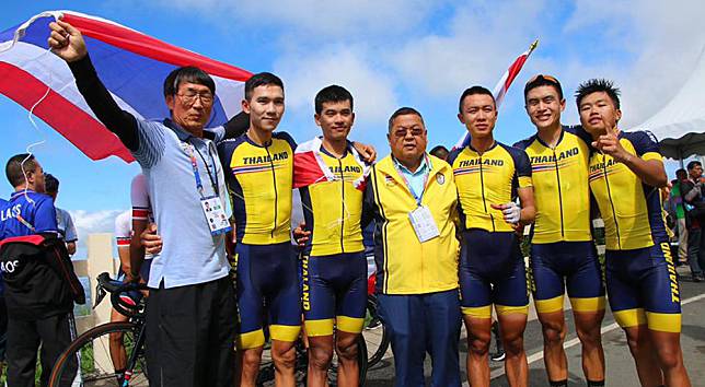 ทีมจักรยานไทย คว้า 2 ทอง ซีเกมส์ 2019 โร้ดเรซ ประเภทบุคคลชาย-ทีมชาย