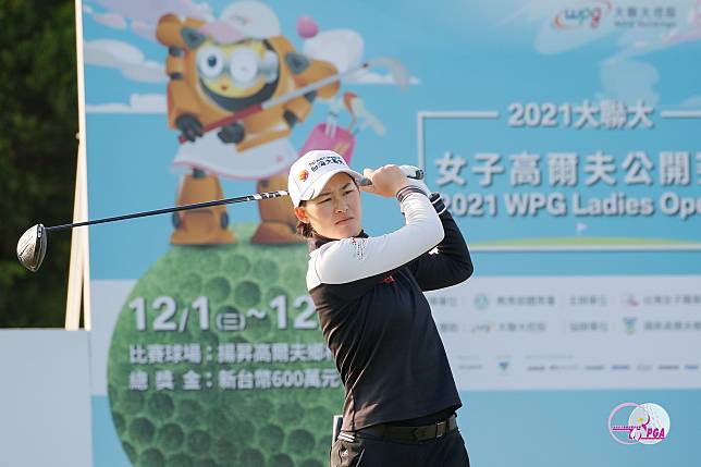 李旻首回合74桿(+2)，領先群雌(TLPGA提供_葉勇宏攝影)