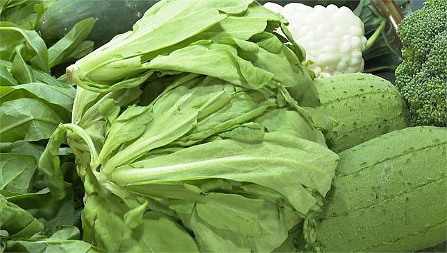「最毒蔬菜」茼蒿農藥殘留率27.3%爆表。圖／台視新聞