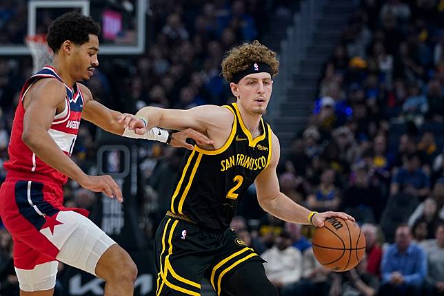 Jordan Poole Brandin Podziemski /PHOTO：AP